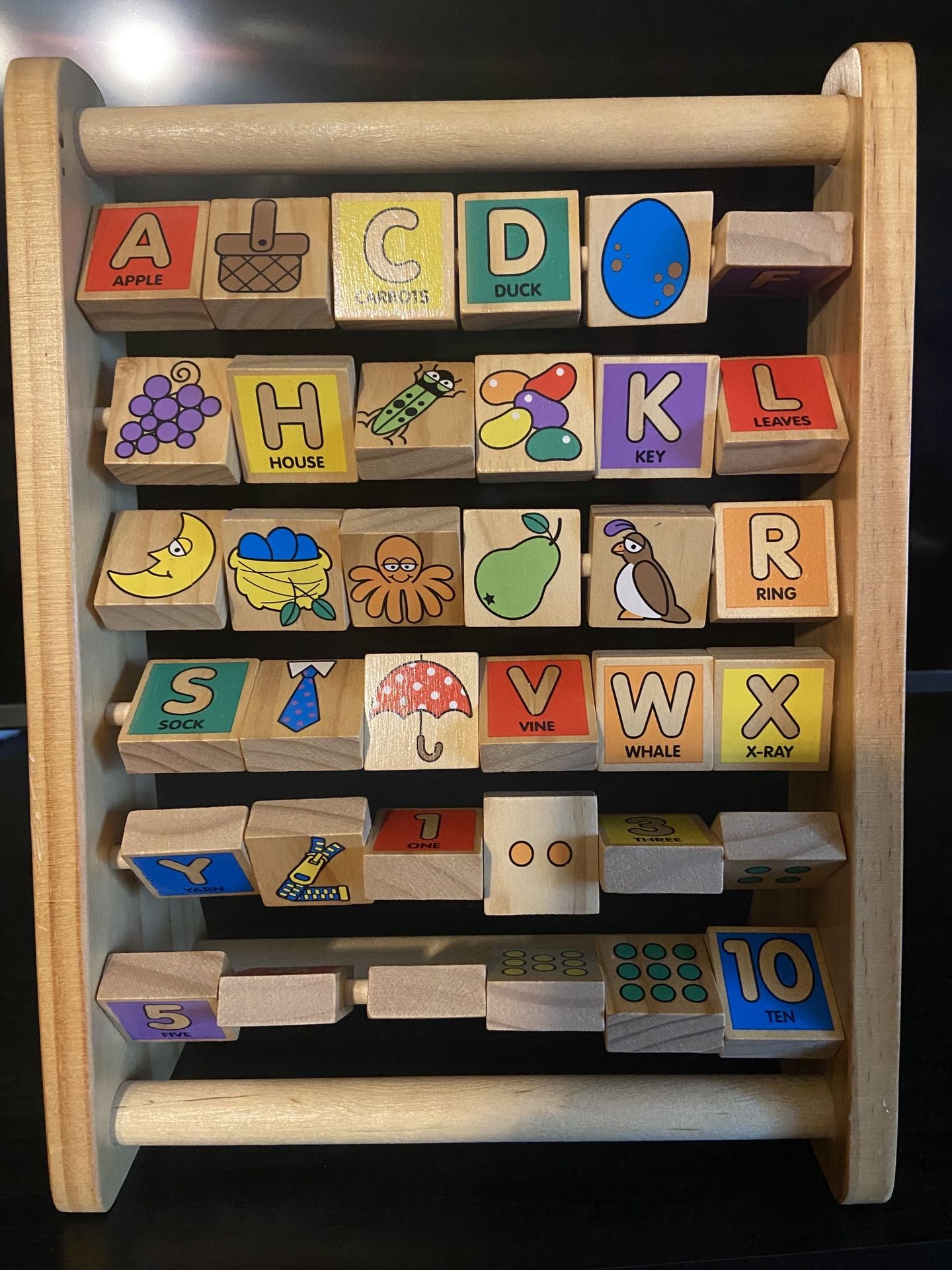 Alphabet Puzzle Wooden Puzzles for Toddlers Alphabet Learning Letters