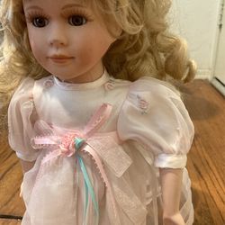 Vintage Porcelain Doll