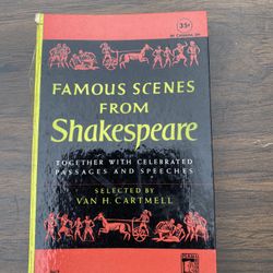 famous scenes from Shakespeare Book