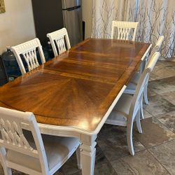 Dining Table W/Chairs and Buffet
