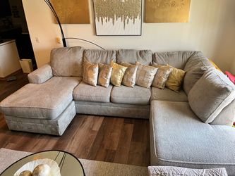 Gently used sectional