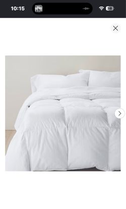 New Open Bag Twin All Season Premium Down Comforter - Casaluna™: Hypoallergenic,