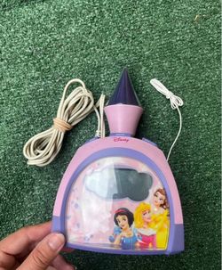 Vintage Disney princess clock radio