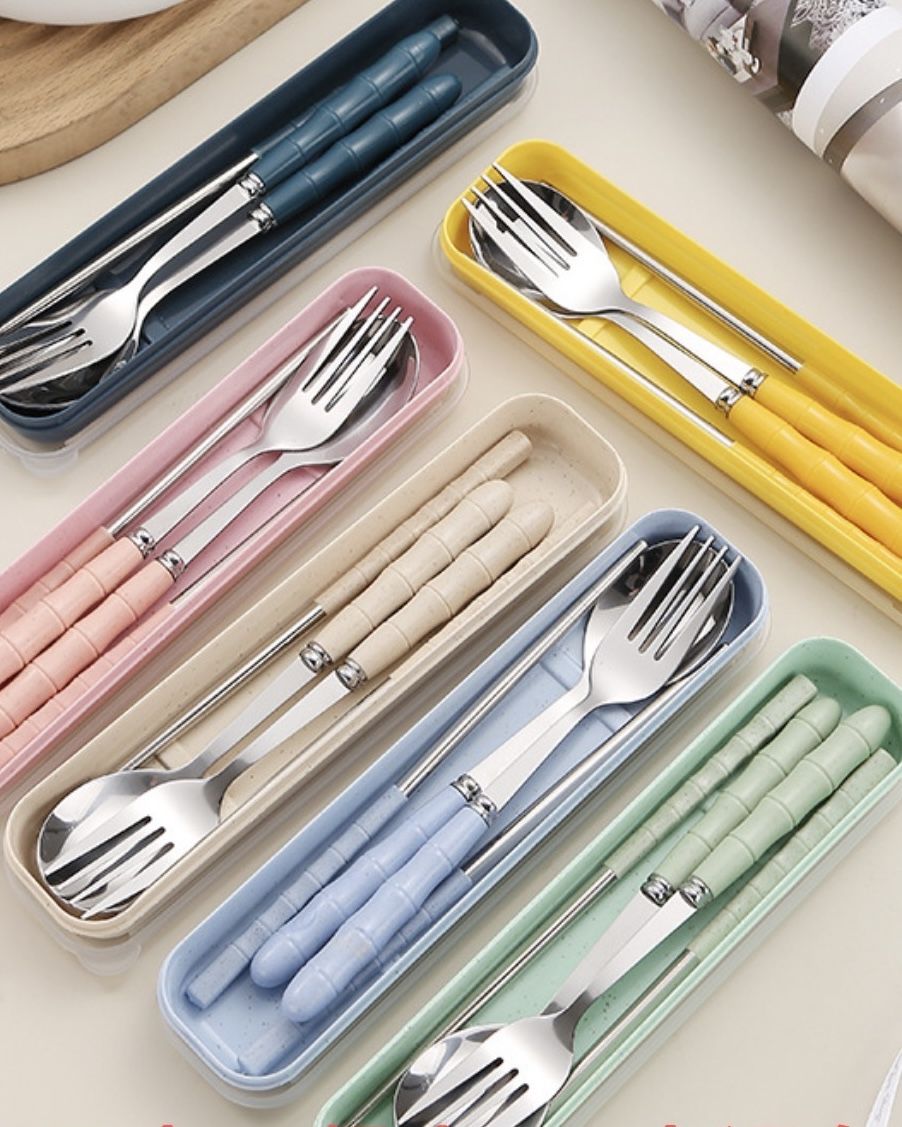 Spoon, Fork& Chopsticks Set