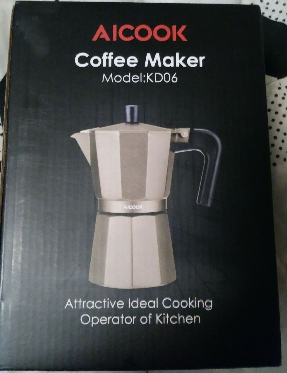 Brand New in Box Aicook Stovetop Expresso, Cappuccino, Tea, & Coffee Maker