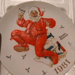 Norman Rockwell's Christmas Plates