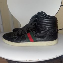 Gucci High top Leather