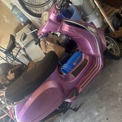 pink vespa  work excellent 