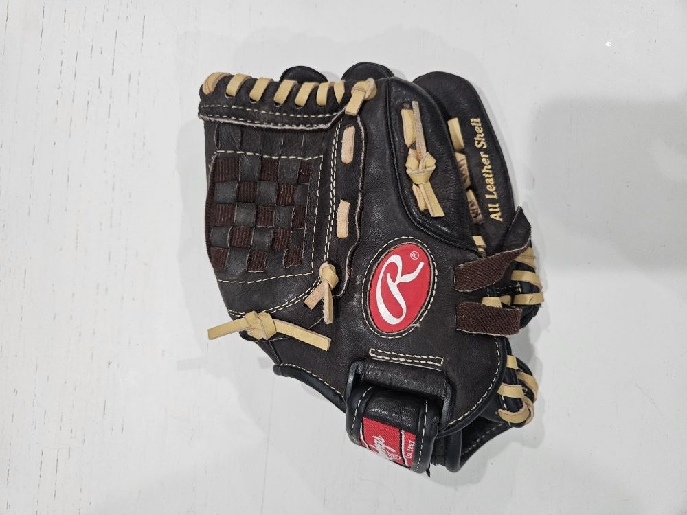 Rawlings H100BRNC BB/SB Glove RH Throw Brown 10"
