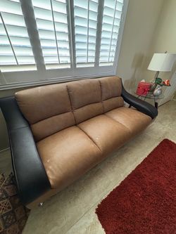 3 Piece Tan/Brown Couch Set