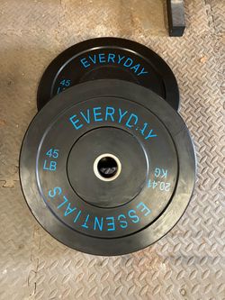 45 lb bumper plates