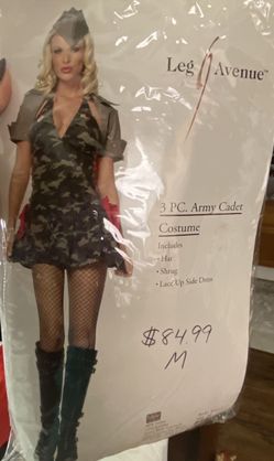 Pin Up Military Halloween costume