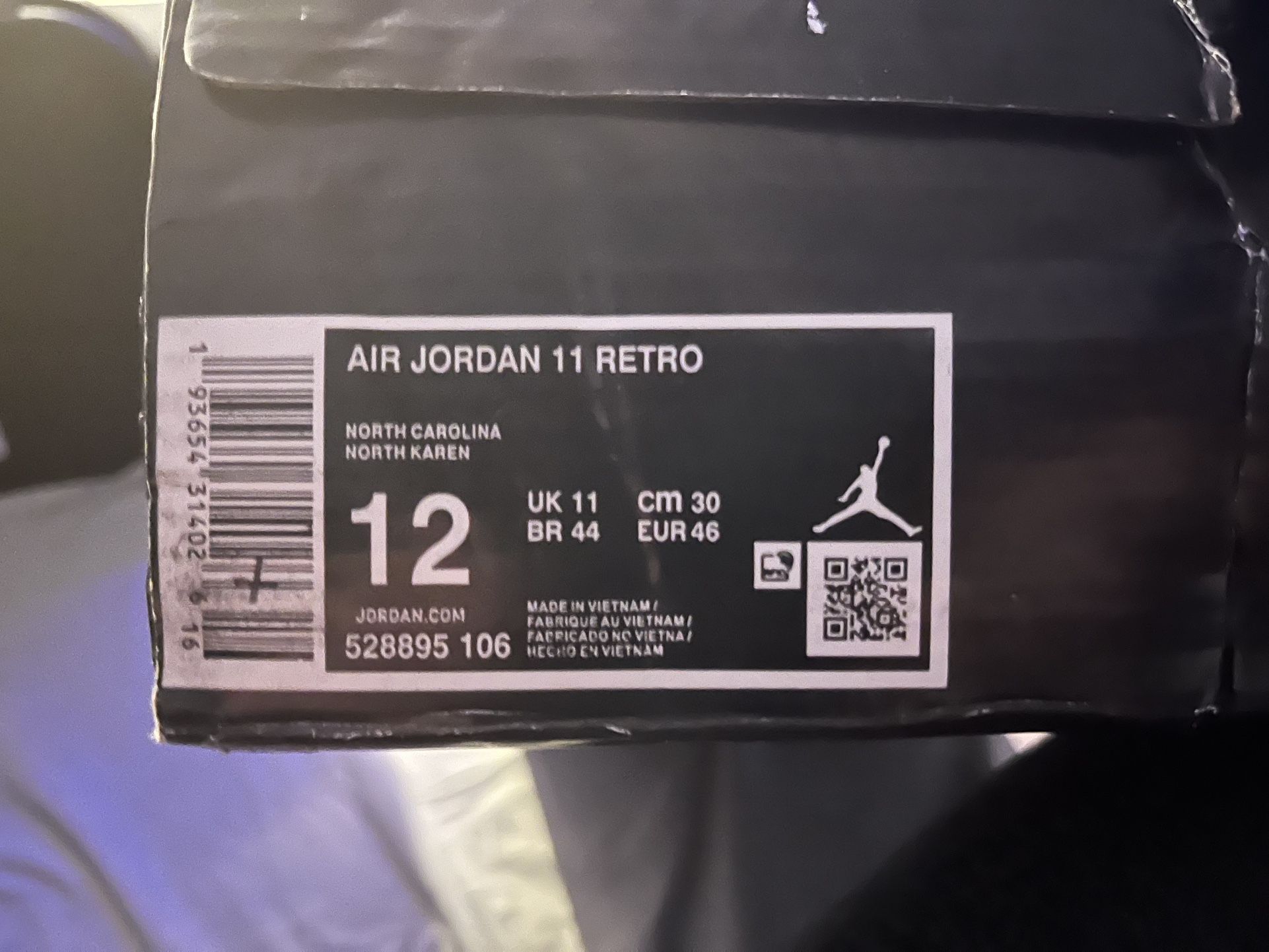 Jordan 11 Size 12 Worn A Few Times But In Good Condition