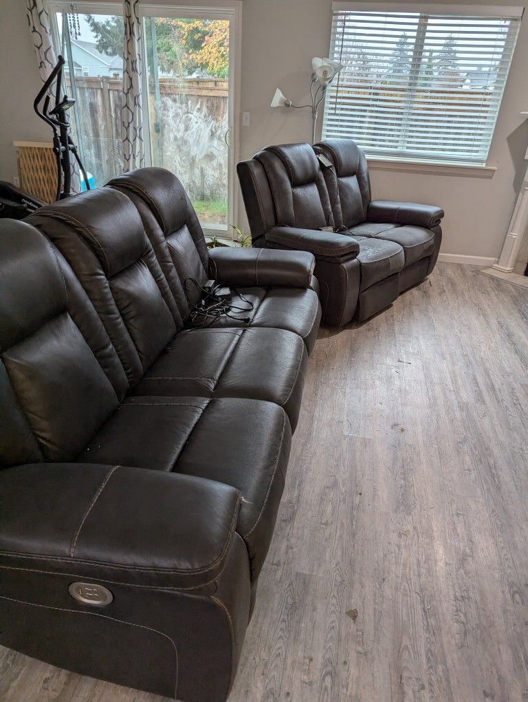 Ashley's Furniture Sofa Set (Free)