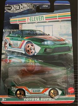 Hot Wheels Silver Series (Toyota Supra 7/11) Green