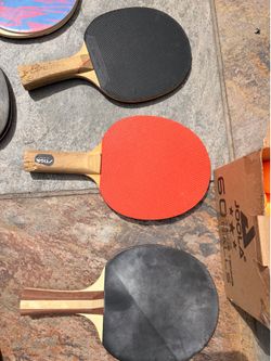 Ping Pong Paddles Balls