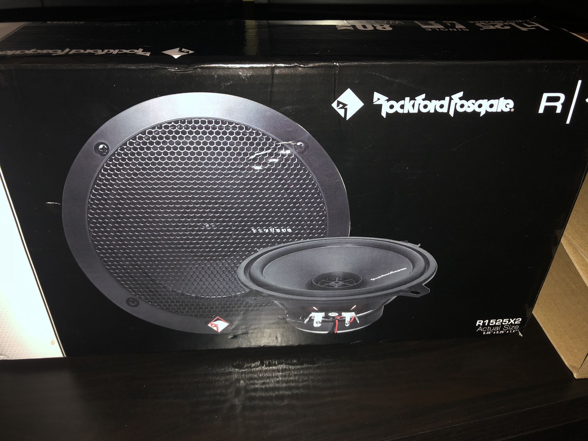 Rockford Fosgate 5.25 speakers