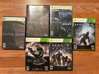Xbox 360 Halo Games Lot