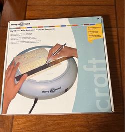 Lighted Box for crafts. NIB! Made by Merry GloRound