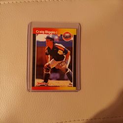Craig Biggio / Donruss 1989