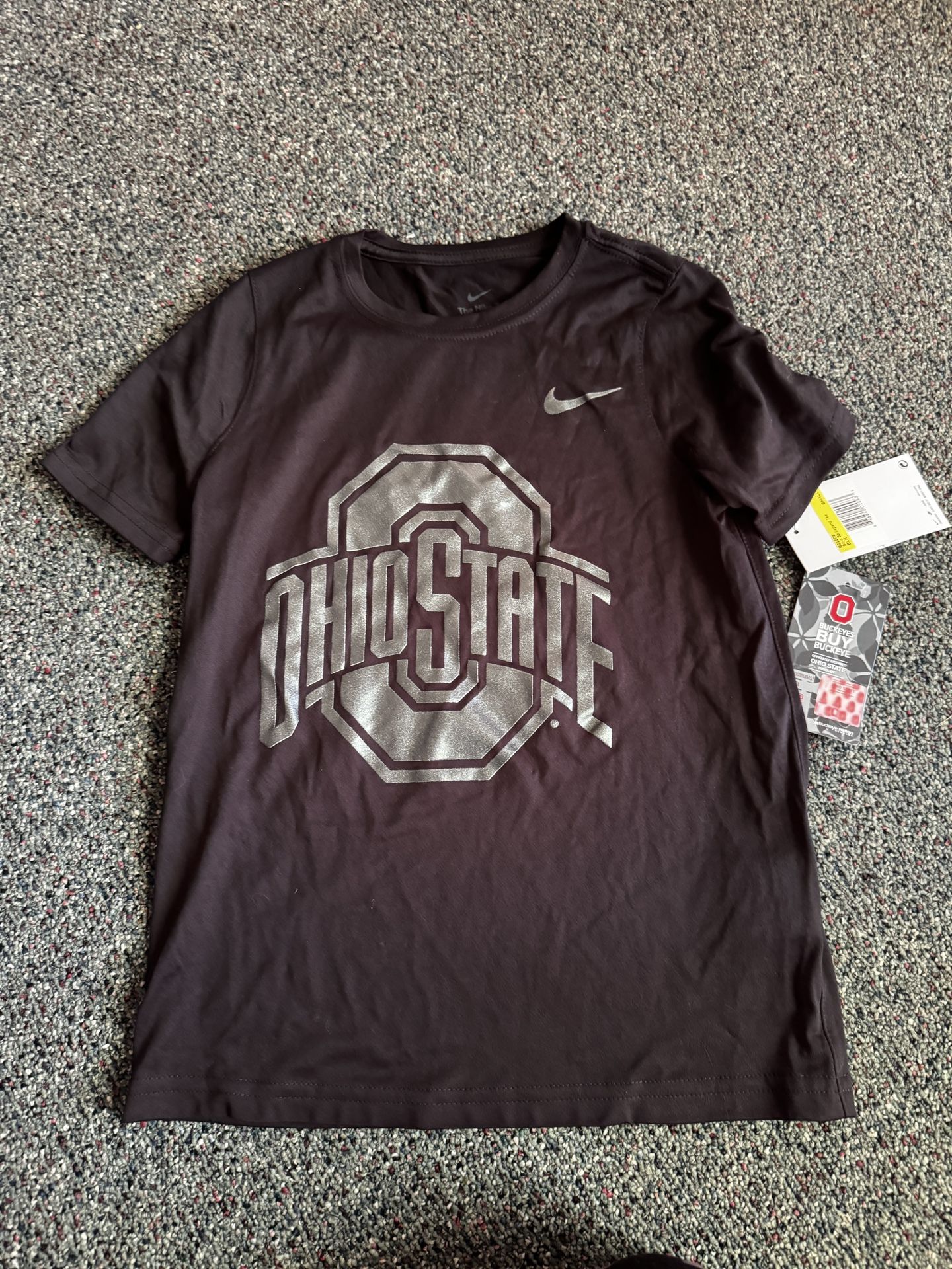 Youth Nike Ohio State Buckeyes Blackout Legend Performance T-Shirt