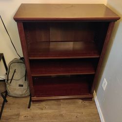 Dark Brown Shelf W/ Adjustable Shelves
