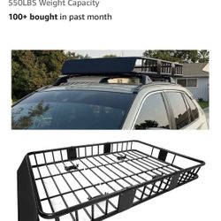 Car Roof Rack - Cargo Carrier Like New