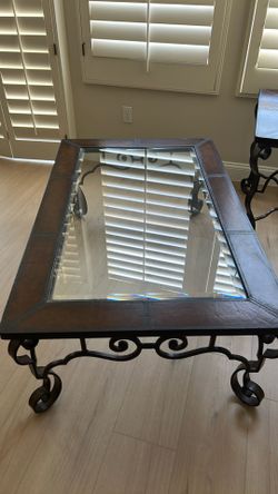 Coffee table and side table
