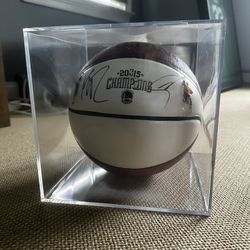 Signed Stephen Curry And Klay Thompson Basketball 