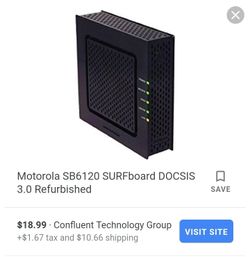 Motorola Surfboard SB6120