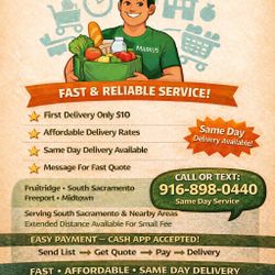 Local Grocery Delivery Service 