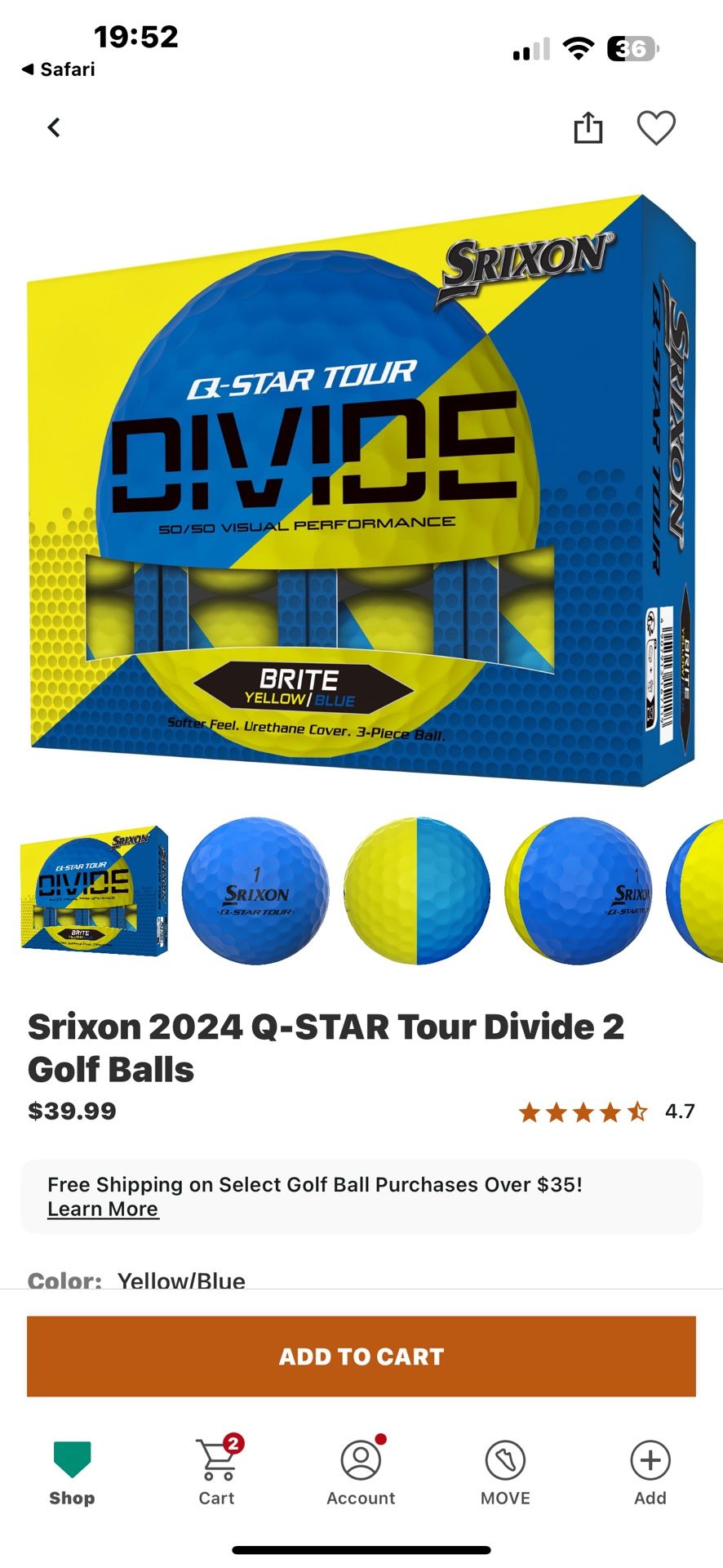Srixon Golf Balls
