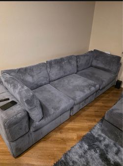 Sofa and chair