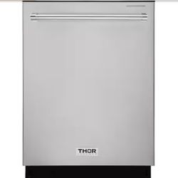 Thor Kitchen 24 in. Stainless Steel Top Control Smart Dishwasher, 120-volt Stainless Steel Tub