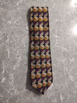 Metropolitan view tie imported all silk sewn in USA