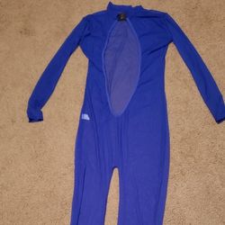 BLUE SHEER JUMPSUIT.  Womens