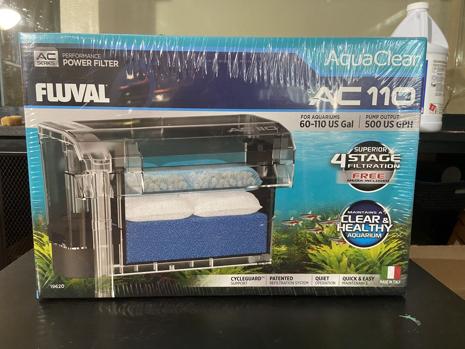 Fluval AquaClear AC 110 Filter Aquarium 60-110 gallon