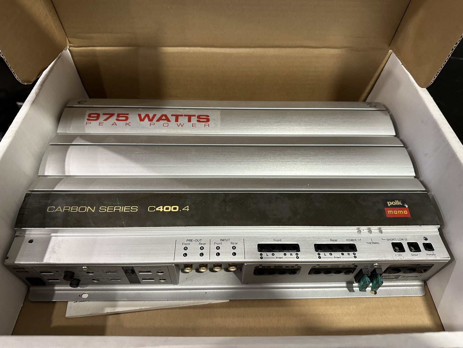 Polk MOMO C400.4 Amplifier 4 Channel