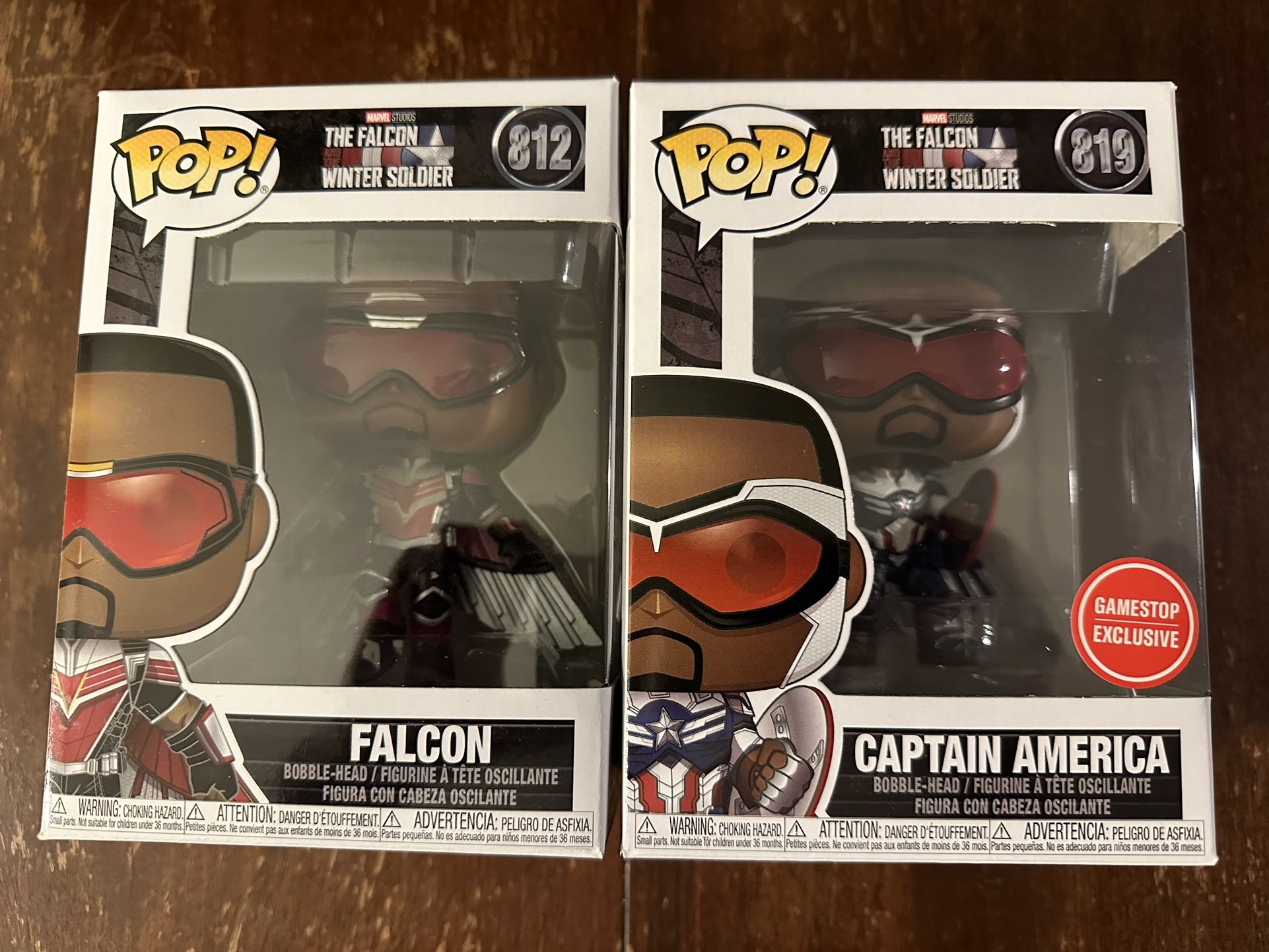 Falcon/Captain America Funko Pop - The Falcon and the Winter Soldier