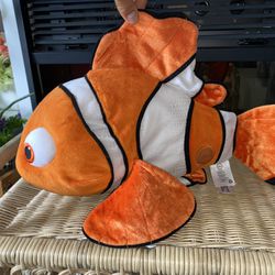 $10 Disney Store Finding Nemo Plush 18" Original Authentic Nemo Stuffed Animal Toy