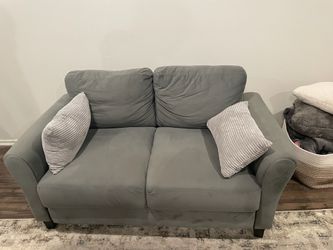 Grey Loveseat Sofa