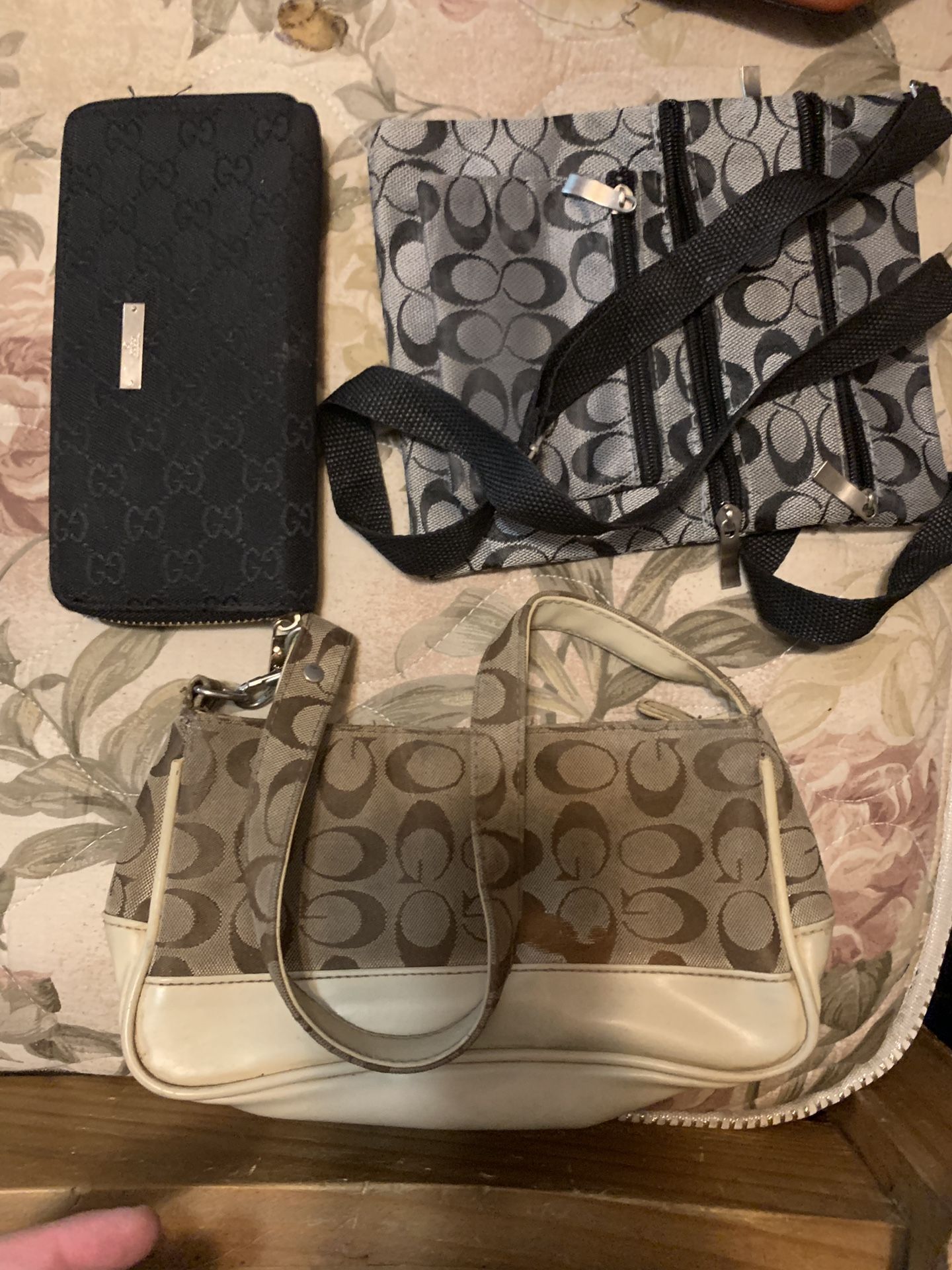 Coach handbags or Gucci wallet