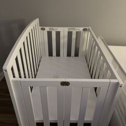 Mini Baby Crib & Mattress