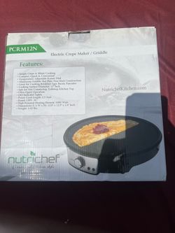 Electronic Crepe  maker/Griddle