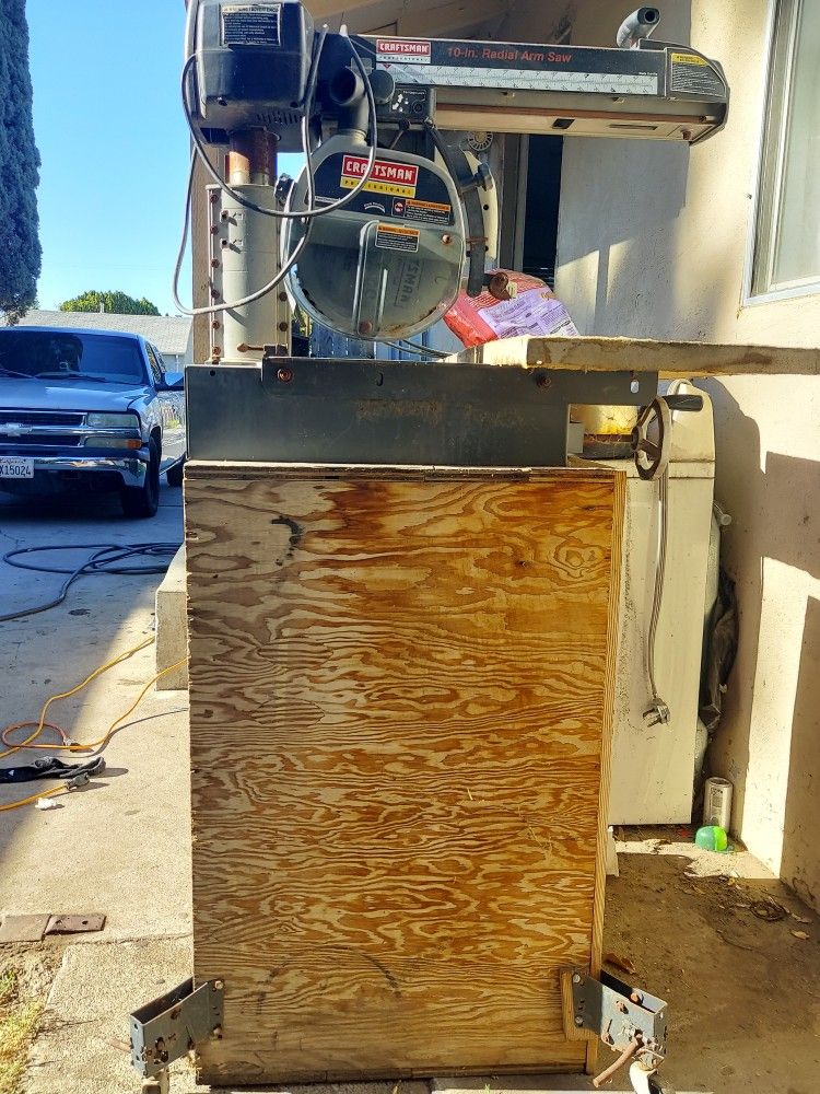 Craftsman 10in Radial Arm Saw