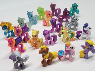Assorted My Little Pony figurines