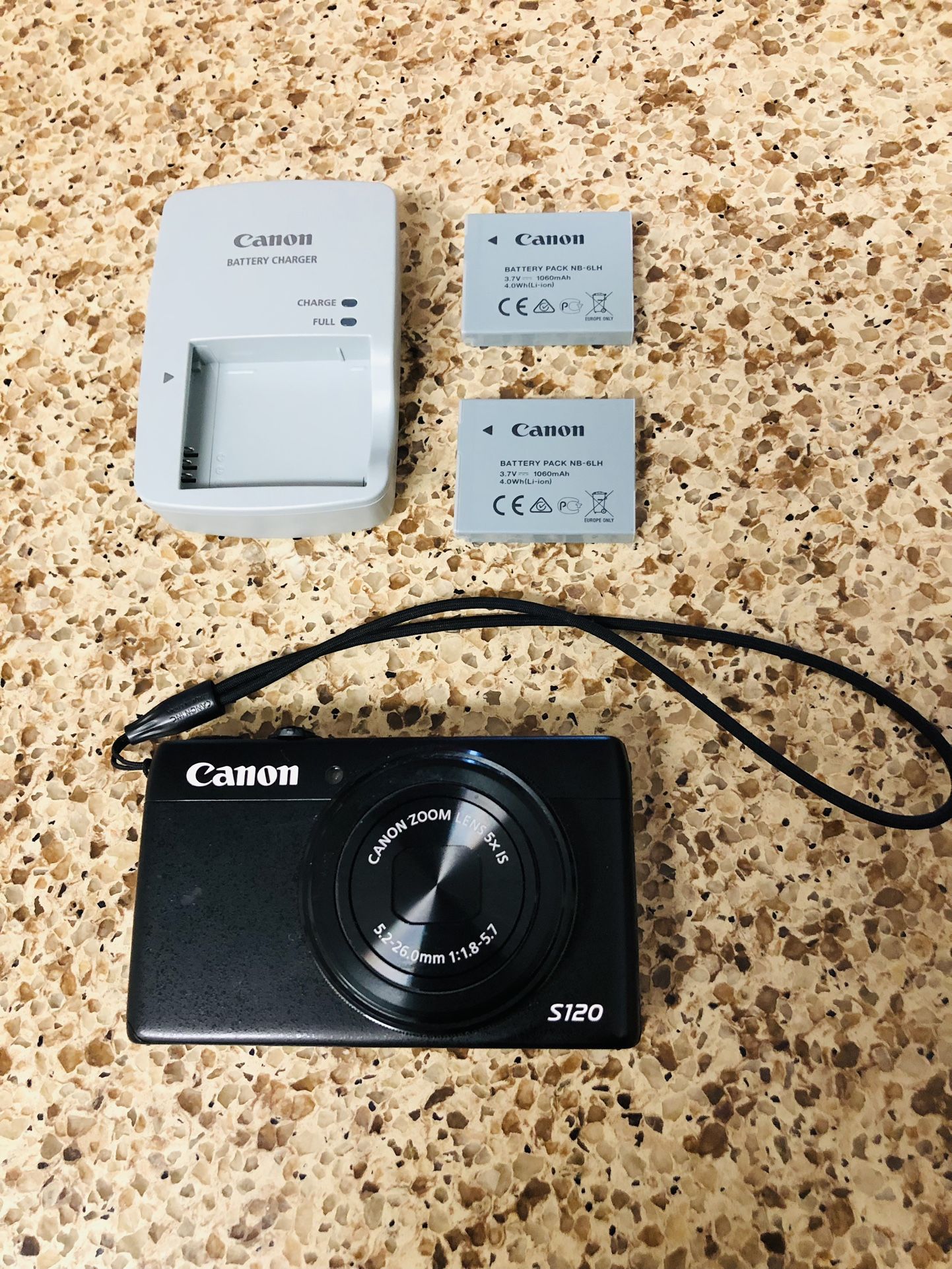 Canon PowerShot S120 5x Optical Zoom Compact Digital Camera