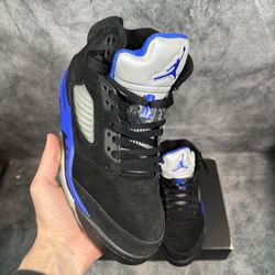 Size 8 Jordan 5 Racer Blue with Box
