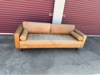 Leather sofa