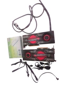 2-XFX AMD Radeon HD 6970 graphics cards &  150Mbps High Gain Wireless USB Adapter,